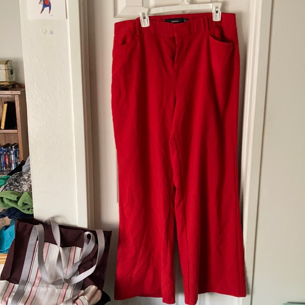 Torrid red pants
